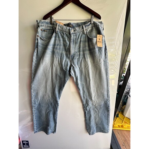 NWT POLO RALPH LAUREN Men's Jeans 38x30 40x30 THE VINTAGE CLASSIC FIT - Picture 1 of 9